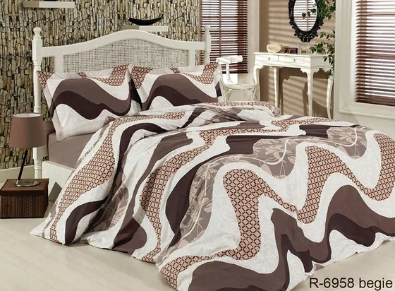 Комплект постільної білизни R6958 begie