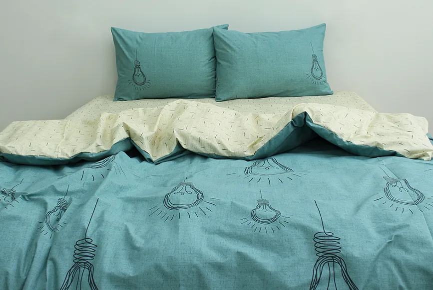 Комплект постільної білизни з компаньйоном R4214