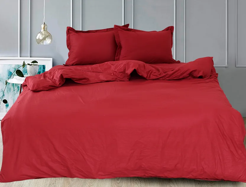 Простирадло на гумці (180х200х30) Bordo