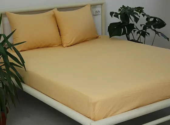 Простирадло на гумці (160х200х20) Apricot Cream