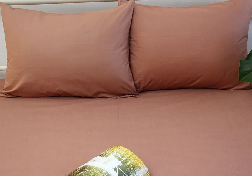 Простирадло на гумці (160х200х20) Mahogany Rose